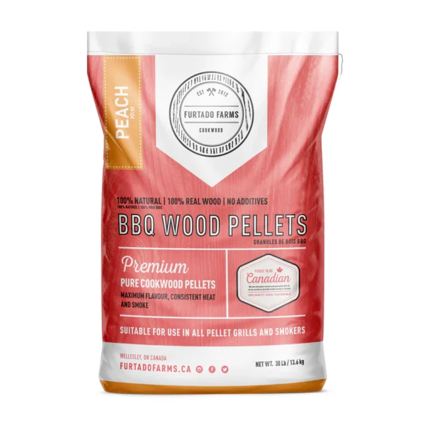 BBQ Wood Pellets - Peach